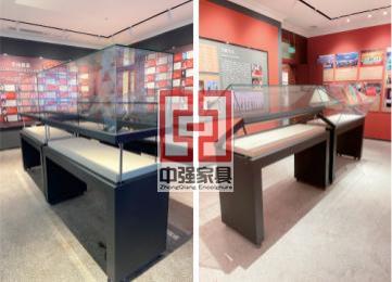 上海的博物馆专业文物展柜定制——中强展柜厂